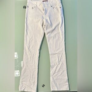 Corduroy White Jeans